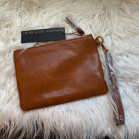 Banana Republic Handbags - Banana Republic Brown Wristlet NEW BRING OFFERS